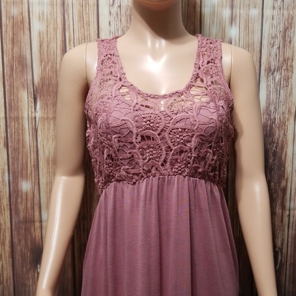 ❌SOLD❌Alter'D State Lace Maxi Dress Size M - Picture 2 of 5